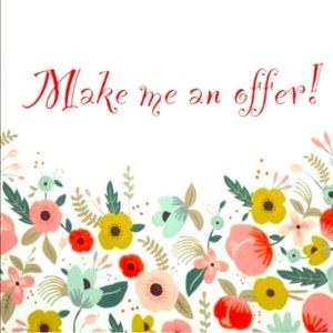 Make me an offer! Pausing closet on Friday for a few months.